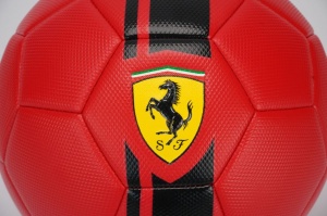 Mingie de fotbal Ferrari, marimea 5, rosie - Img 8