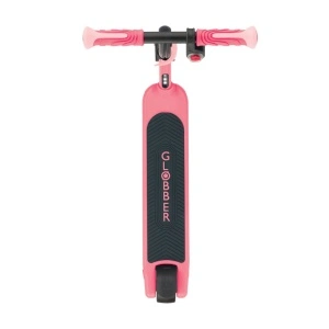Trotineta Globber E-MOTION 6, ghidon reglabil pe 2 nivele inaltime, roti cu LED, motor 80W, autonomie 8-10 km, culoare roz - Img 6