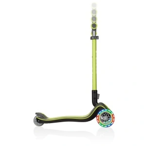 Trotineta Globber ELITE DELUXE, pliabila, roti LED, ghidon ajustabil 4 nivele, rulmenti ABEC 5, culoare verde - Img 5