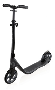 Trotineta Globber ONE NL 205, pliere cu clema în 1 secundă, ghidon reglabil 3 nivele, rulmenti ABEC 7, culoare negru - Img 4