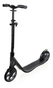 Trotineta Globber ONE NL 205, pliere cu clema în 1 secundă, ghidon reglabil 3 nivele, rulmenti ABEC 7, culoare negru - Img 4