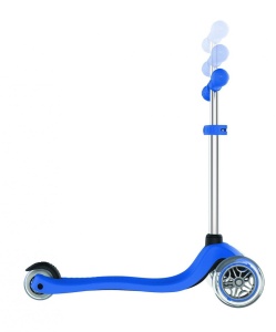 Trotineta Globber PRIMO, ghidon ajustabil 3 nivele, varsta 3+, rulmenti ABEC 5, culoare albastru - Img 4