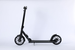 Trotineta Lamborghini, pentru adulti, 2 roti, cadru aluminiu, negru - Img 2
