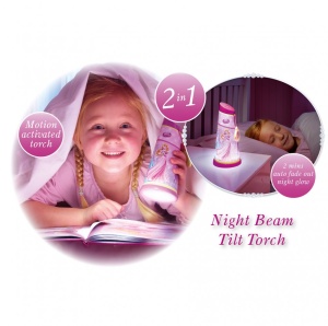 Veioza 2 in 1 Go Glow Disney Princess - Img 2