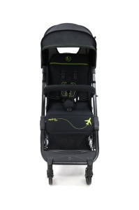 Carucior Asalvo sport, modul Troller-transport pe avion negru-verde - Img 6