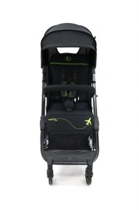 Carucior Asalvo sport, modul Troller-transport pe avion negru-verde - Img 6