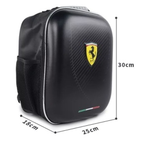 Ghiozdan Ferrari design 3D, culoare neagra - Img 8