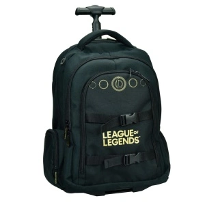 Troller scoala / calatorie League of Legends, negru