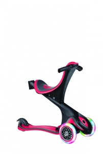 Trotineta Globber Evo 4 in 1 comfort lights rosie - Img 4