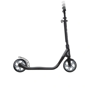 Trotineta Globber ONE NL 205, pliere cu clema în 1 secundă, ghidon reglabil 3 nivele, rulmenti ABEC 7, culoare gri - Img 3