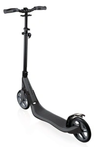 Trotineta Globber ONE NL 205, pliere cu clema în 1 secundă, ghidon reglabil 3 nivele, rulmenti ABEC 7, culoare negru - Img 5