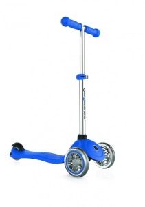 Trotineta Globber PRIMO, ghidon ajustabil 3 nivele, varsta 3+, rulmenti ABEC 5, culoare albastru - Img 5