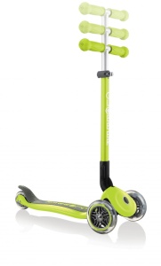 Trotineta Globber PRIMO, pliabila, ghidon reglabil pe 3 nivele, rulmenti ABEC 5, culoare verde