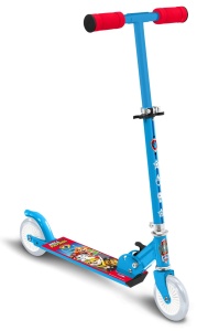 Trotineta pliabila Paw Patrol, cu 2 roti, ghidon reglabil, platforma antiderapanta