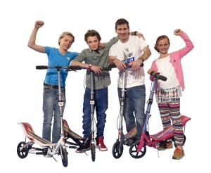Trotineta Space Scooter X580 series roz - Img 7