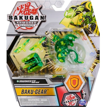 Figurina Bakugan Armored Alliance - Ultra Dragonoid, Verde