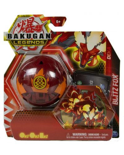 Figurina Bakugan Legends - Deka, Blitz Fox