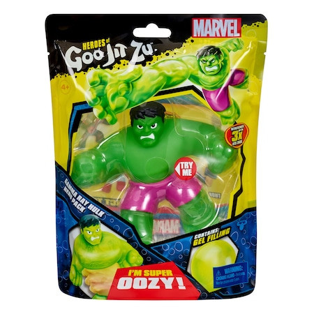 Figurina Goo Jit Zu care se poate intinde - Eroi Marvel, Hulk