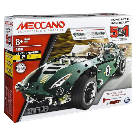 Set constructie metalic 10in1 Meccano, Roadster