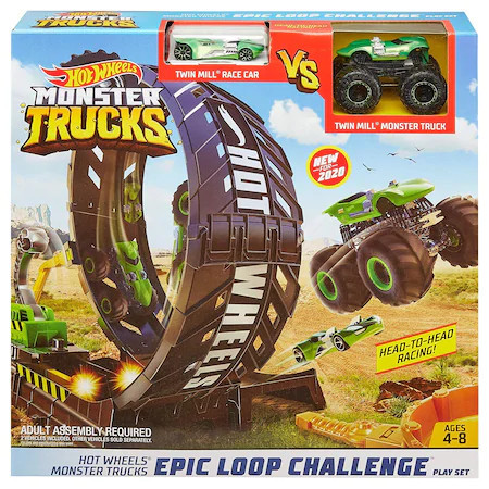 Set de joaca Hot Wheels, Epic loop challenge