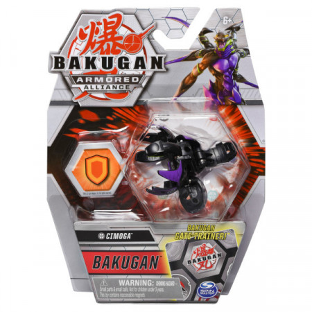 Figurina Bakugan Armored Alliance - Cimoga, cu card Baku-Gear