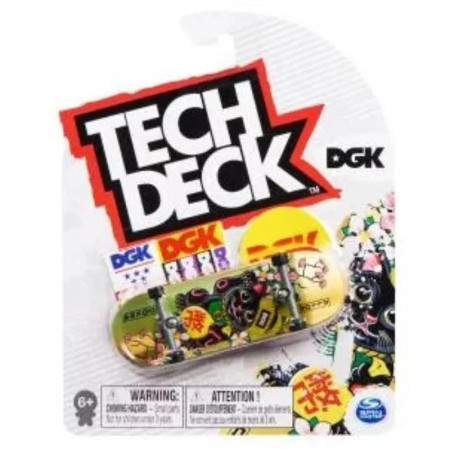 Mini placa skateboard Tech Deck, DGK, 10cm