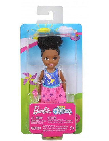 Papusa Barbie Chelsea Club par saten, tricou model racheta
