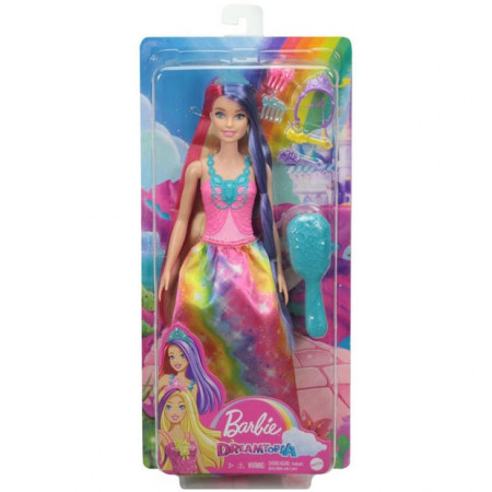 Papusa Barbie Dreamtopia-Printesa cu Parul Lung