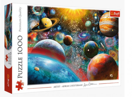 Puzzle Trefl 1000piese - Sistemul Solar