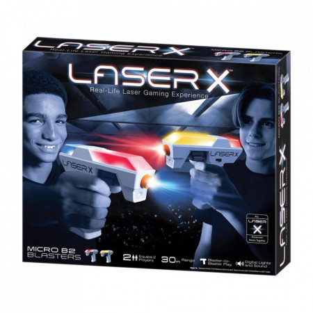 Set 2 micro blaster Laser X Sport Infrared