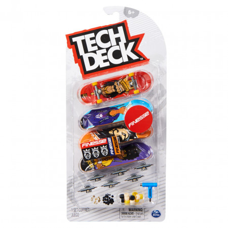 Set 4 piese Tech Deck - Fingerboard Finesse
