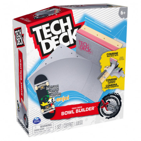 Set de Joaca Tech Deck, Pistă X-Connect, Bowl Builder