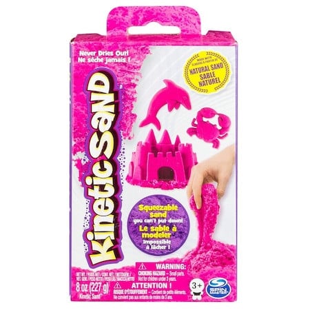 Set Kinetic Sand, Rezerva Nisip Kinetic, Roz