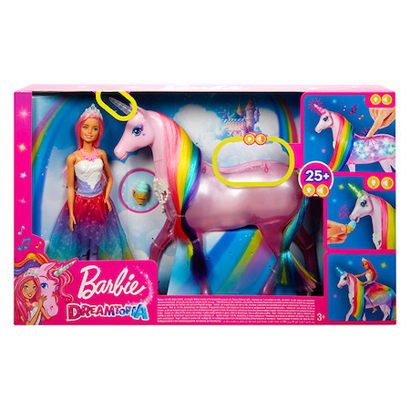 Set papusa Barbie Dreamtopia cu Unicornul Magic