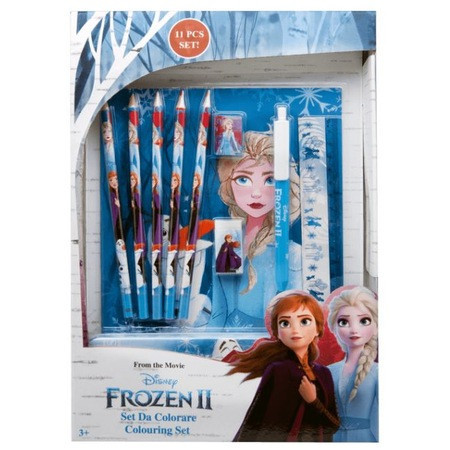 Set pentru colorat Frozen II 11 piese, 3 ani