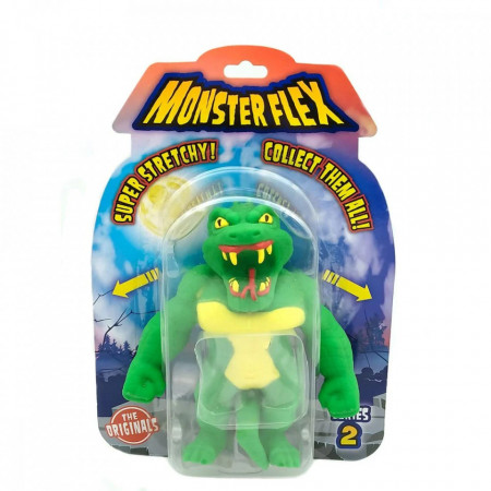 Figurina flexibila Monster Flex, S2, Reptile Man