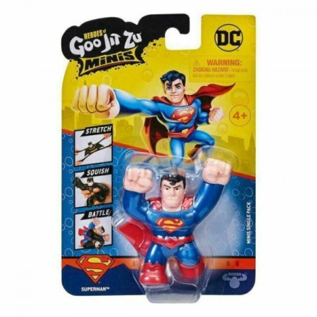 Mini Figurina Goo Jit Zu care se poate intinde Marvel DC, Superman