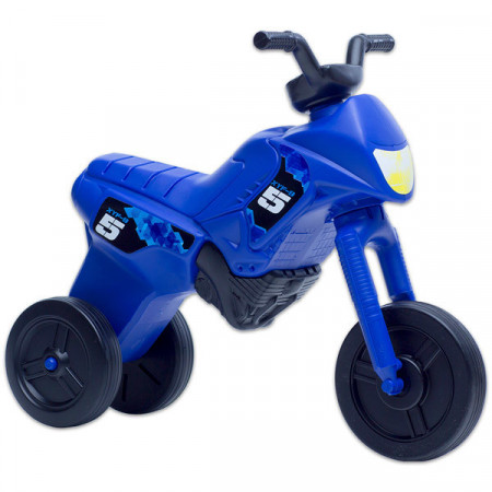 Motocicleta fara Pedale pentru Copii,Albastra,Maxi