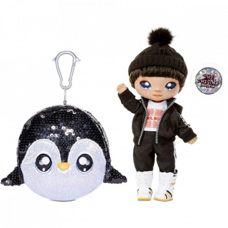 Na Na Na Surprise 2 in 1, Sparkle S1 - Papusa si accesoriu fashion, Andre Avalanche