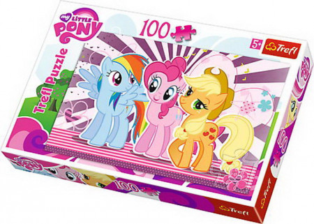 Puzzle Trefl - Friends My Little Pony, 100 piese
