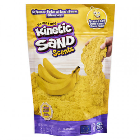 Rezerva Kinetic Sand Scents - Go bananas, nisip parfumat, 227g
