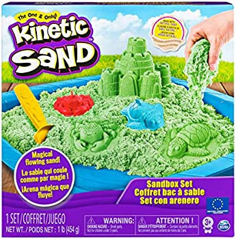 Set de Joaca Kinetic Sand, Magical Flowing Sand, Verde