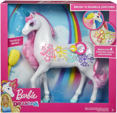 Barbie Dreamtopia: Unicorn în culori strălucitoare