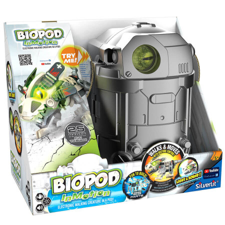 Figurina Biopod,Creatura Preistorica in Capsula,Biopod In Motion