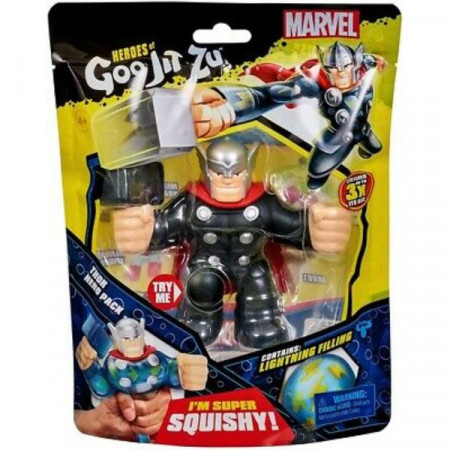 Figurina Goo Jit Zu care se poate intinde - Eroi Marvel, Thor