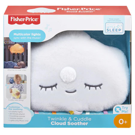 Lampa de veghe Fisher Price - Norisor, cu lumini si sunete