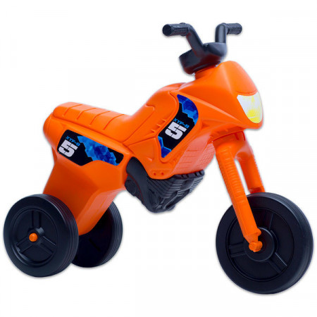 Motocicleta fara Pedale pentru Copii,Portocalie,Maxi