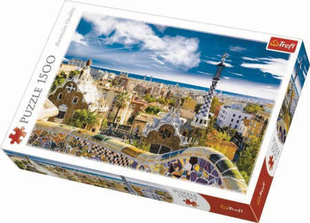 Puzzle Trefl, Park Barcelona, 1500 piese