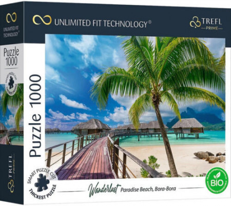 Puzzle Trefl Prime UFT - Insula Paradisului Bora Bora, 1000 piese