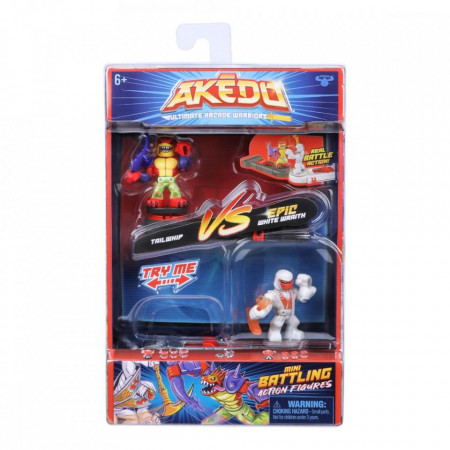 Set 2 figurine Akedo, Versus Pack - Tailwhip vs White Wraith